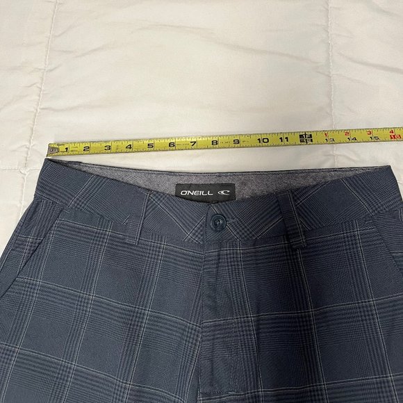 O'Neill Shorts - Size 30 - Blue Plaid - Picture 5 of 6